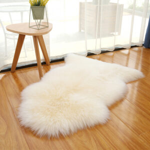 พรมขนแกะ พรมขนแกะแท้ นำเข้าจากออสเตรเลีย ขนแน่น ฟูนุ่ม น่าสัมผัส