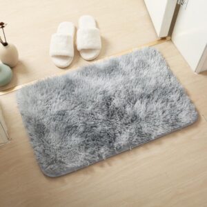 พรม พรมปูพื้น สีเทา (40x60 ซม ) พรมในห้องนั่งเล่น พรมนุ่มๆ พรมสบาย พรมปูพื้น พรมห้องนอน